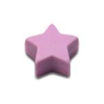 Силіконова бусинка, бусина для прорізувача зубів &ndash; Міні зірочка Лаванда