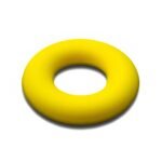 Силиконовая бусинка, бусина для прорезывателя зубов &ndash; Кольцо Желтое