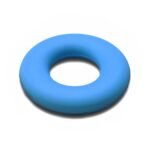 Силіконова бусинка, бусина для прорізувача зубів &ndash; Кільце Блакитне