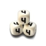 Силіконова буква, літера намистина &ldquo;Ч&rdquo;