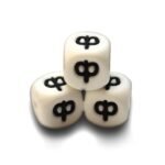 Силіконова буква, літера намистина &ldquo;Ф&rdquo;