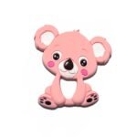 Силіконовий гризунець, прорізувач для зубів &ndash; Коала Рожевий кварц