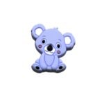 Силіконова бусинка, бусина для прорізувача зубів &ndash; Міні коала Бебі блю