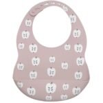 Силіконовий слюнявчик з кишенькою &ldquo;Яблучка&rdquo;