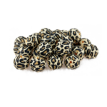 Силиконовая бусинка, бусина для прорезывателя зубов &ndash; Круглая 15мм Леопард