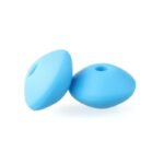 Силиконовая бусинка, бусина для прорезывателя зубов &ndash; Разделитель Голубой