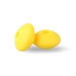 Силіконова бусинка, бусина для прорізувача зубів &ndash; Роздільник Жовтий
