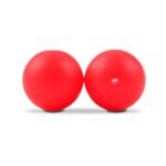 Силіконова бусинка, бусина для прорізувача зубів &ndash; Кругла 12мм Червона
