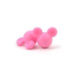 Силіконова бусинка, бусина для прорізувача зубів &ndash; Міккі Рожевий