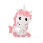 Силіконовий гризунець, прорізувач для зубів &ndash; Єдиноріг Рожевий кварц