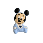 Силіконовий гризунець, прорізувач для зубів &ndash; Міккі Маус Бебі блю