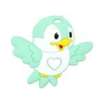 Силіконовий гризунець, прорізувач для зубів &ndash; Пташка М&rsquo;ятна