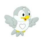 Силіконовий гризунець, прорізувач для зубів &ndash; Пташка Сіра