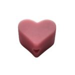 Силіконова бусинка, бусина для прорізувача зубів &ndash; Міні сердечко Блаш