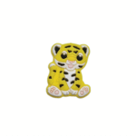 Силіконова бусинка, бусина для прорізувача зубів &ndash; Міні Тигреня Жовте