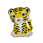 Силіконовий гризунець, прорізувач для зубів &ndash; Тигреня Жовте