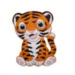 Силіконовий гризунець, прорізувач для зубів &ndash; Тигреня Помаранчеве