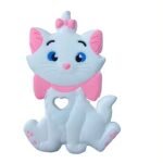 Силіконовий гризунець, прорізувач для зубів &ndash; Котик Білий