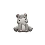 Силіконова бусинка, бусина для прорізувача зубів &ndash; Міні Бегемот