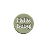 Силіконова бусинка, бусина для прорізувача зубів &ndash; Hello baby &ndash; Lint
