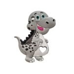 Силіконовий гризунець, прорізувач для зубів &ndash; Дино