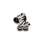 Силіконова бусинка, бусина для прорізувача зубів &ndash; Міні Зебра