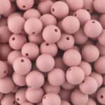 Силіконова бусинка, бусина для прорізувача зубів &ndash; Кругла 15мм Блаш