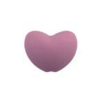 Силіконова бусинка, бусина для прорізувача зубів &ndash; Серце Блаш
